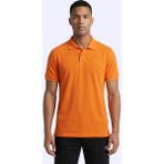 Kappa Fausto Erkek Koyu Turuncu Regular Polo Yaka Tişört - 2XL