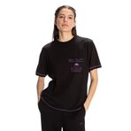 Kappa Kadın AUTHENTIC KAGE T-SHIRT T-Shırt, Black, XS