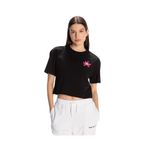 Kappa Kadın KAPPA AUTHENTIC HANNAH T-SHIRT T-Shırt, Black, S
