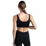 KAPPA Kadın LOGO MINO Sporcu Sütyeni, BLACK, M