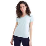 Kappa Kadın Spor T-Shirt 361D5UW, Pastel Yeşil, XS