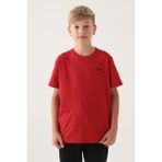 Kappa Kırmızı Basic Erkek Çocuk T-Shirt - 11 - 12 Yaş