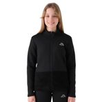 Kappa Kız Çocuk Siyah Fermuarlı Sweatshirt, 5-6 Yaş