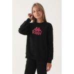 Kappa Kız Çocuk Siyah Sweatshirt - 7 - 8 Yaş