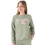 Kappa Kız Çocuk Sweatshirt, Haki, 11-12 Yaş