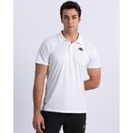 Kappa Kombat Poly Polo Erkek Beyaz Regular Fit Polo Yaka Tişört