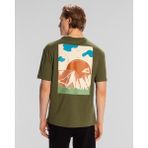 Kappa Kunio Erkek Haki Regular Fit Tişört - 2XL