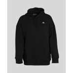 Kappa Logo Tallyn Kadın Siyah Regular Fit Fermuarlı Eşofman Üst