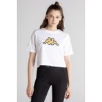 Kappa LOGO TEOIN Beyaz Kadın Kısa Kol T-Shirt