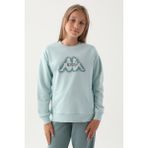 Kappa Mint Kız Çocuk Sweatshirt - Açık Mint - 7 - 8 Yaş