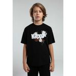 Kappa Siyah Erkek Çocuk T-Shirt