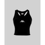 Kappa Survivor Woman Bra 2 Kadın Siyah Sporcu Sütyeni - XS