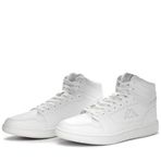 Kappa Unisex Logo Basil Md jimnastik ayakkabısı, Beyaz, 42 EU