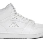 Kappa Unisex Logo Basil Md jimnastik ayakkabısı, Beyaz, 45 EU