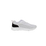 KAPPA Unisex Yetişkin LIZBON Spor Ayakkabı, White-Black-Red, 43 EU