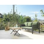 Kappis Dk Siyah 70x200 cm Metal Sofa Sedir