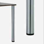 Kapsan 60 mm 71 cm Krom Metal Masa Ayağı