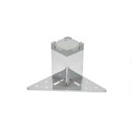 Kapsan Krom 40x40 mm 7 cm Metal Baza Ayağı
