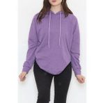 Kapsonlu Sweat Mor - 9940.1567.