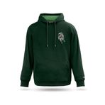 Kapşonlu Sweatshirt Astronot Tasarım Kapşonlu Sweatshirt, Nefti yeşil, L