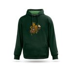 Kapşonlu Sweatshirt The Last Bridge Tasarım Unisex Kapşonlu Sweatshirt, Nefti Yeşil, M