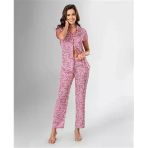 Kapsulavm 2'Li Saten Pijama Takımı