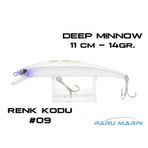 Kaptan 3410 Deeplure Deep Mİnnow 110 mm 14 gr 09 Sahte Balık