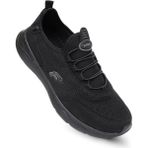 Kaptan Junior Erkek Yazlık Sneaker Spor Ortopedik Yumuşak Rahat Ayakkabı - Siyah