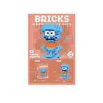 Kaptan Mavi Sünger Bob, Bay Yengeç, Patrick, Squidward Figürü 3d Yapboz Puzzle Yapı Oyuncakları