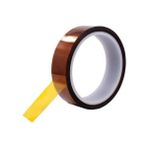 Kapton Tape Yanmaz Bant 30 mm 30 Metre Özellikli Sarı Renkli Dayanıklı Materyal