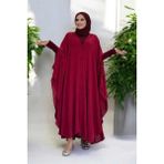 Kapüşonlu Ayrobin Pelerin 70021 Bordo - Standart