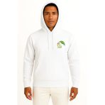 Kapüşonlu Chikorita Cep Baskılı Unisex Sweatshirt