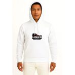 Kapüşonlu Kali Linux Göğüs Baskılı Unisex Sweatshirt