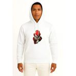Kapüşonlu Pennywise Göğüs Baskılı Unisex Sweatshirt