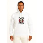 Kapüşonlu Plata O Plomo Escobar Göğüs Baskılı Unisex Sweatshirt