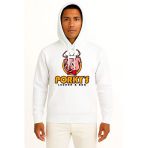 Kapüşonlu Porky's Lechon Barbecue Domuz Göğüs Tasarımlı Unisex Sweatshirt