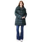 Kapüşonlu Şişme Yeşil Mont YEŞİL_12505-POSY GREEN XS