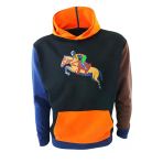 Kapüşonlu Sweatshirt - Tarz / Turuncu