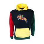 Kapüşonlu Sweatshirt - Tarz/Turuncu (SARI, L)