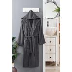 Kapusonlu Unisex Banyo Bornozu %100 Soft Pamuklu