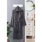 Kapüşonlu Unisex Banyo Bornozu Soft Pamuklu