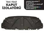Kaput İzolatör Keçesi, Isı ve Ses Yalıtım Kaput Halı Kaplaması (Fiat Doblo 2 Kaput İzolatörü (2006-2012 Arası) - (Geniş Aile Hariç))