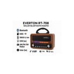 kar-bul Nostalji Görünümlü Solar (Güneş Enerjili) Şarjlı, RT-708 Radyo Hoparlör – USB/SD Kart Girişli,