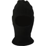 Kar Maskesi - Yün Kar Maskesi Şapka Bere Unisex Kışlık Boyunluk - Standart - Siyah