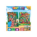 KAR TANESİ Anaokulu İlkokul İçin 24 ADET Büyük Boy Yapboz 28x38 Karne ve Doğum Günü Hediyesi