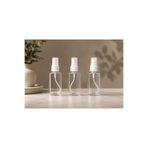 Kara Art Sprey Başlı Plastik Boş Pet Şişe 50 ml 3 Adet