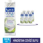 Kara Coco Hindistan Cevizi Suyu 1000 ml * 6 Adet
