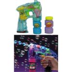 Kara Toys Köpük Baloncuk Tabancası Sesli Işıklı Balon Yapan Oyuncak Tabanca - Mavi