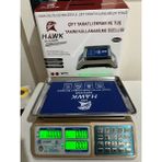 Karaağaç Elektronik Hawk Çift Taraflı Terazi - Şarjlı ve Pilli Kullanım - Sayım Özellikli