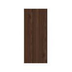 Karaağaç Mimarlık 100x275 Akustik Ahşap Duvar Paneli, 8mm Mdflam, Ceviz Kaplama (8mm mdflam-4mm keçe)